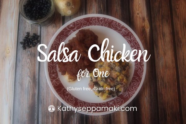 Salsa Chicken for One
