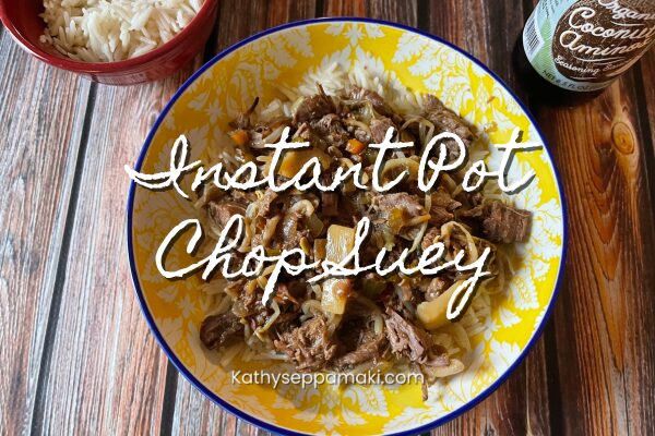 Instant Pot Chop Suey