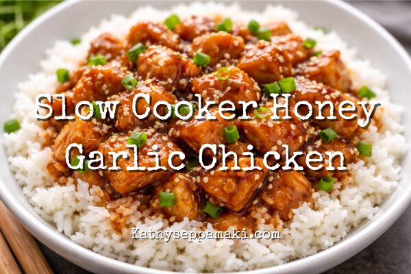 Slow Cooker Honey Garlic Chicken